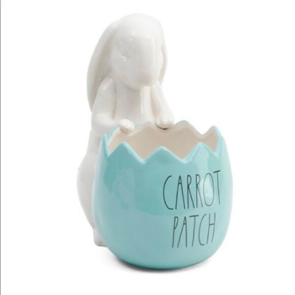 Rae Dunn 11in Cracked Egg Bunny Planter-THIS ITEM CANNOT BE BUNDLED Than… - Picture 1 of 1